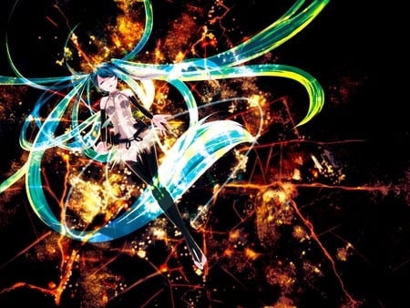 Miku - vocaloid, anime, miku, miku append, hatsune miku