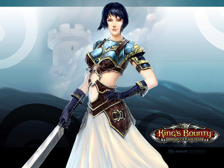 King's Bounty - fantasy, beautiful, game, girl, princess, hd, king s bounty