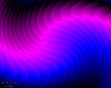 Gradient waves - pattern, abstract, gradient, wave