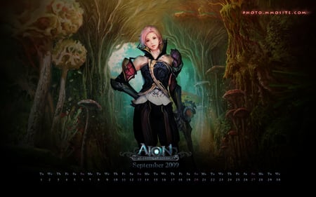 Aion - game, fantasy, beautiful, girl, hd, aion