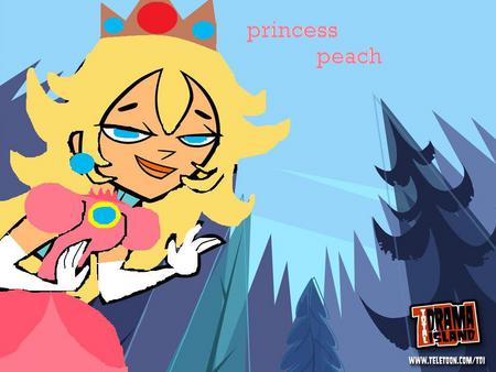 Total island drama: Princess Peach - total, island, princess, drama, peach