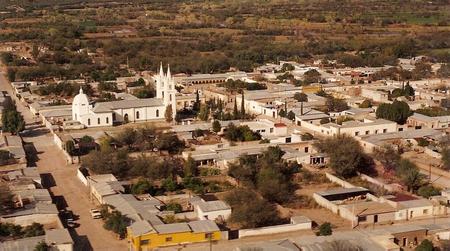 Granados - white, mexican church, old houses, ancient, white houses, architecture, mexico town, old town