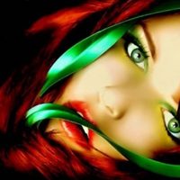 The woman with the green eyes