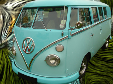 volkswagen-old-bus - bus, cars, volkswagen