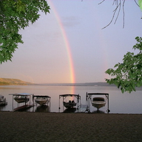 Crooked Lake Rainbow