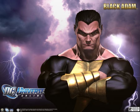 DC Universe Black Adam - dc universe, pc, game, comics, ps3