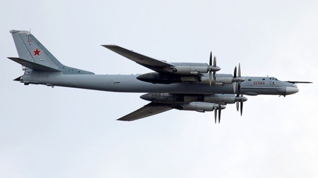 Tupolev TU 95 - props, spy, jet, long, plane, recon, range