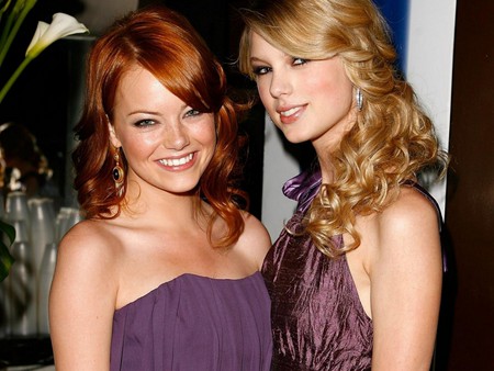 Emma Stone and Taylor Swift