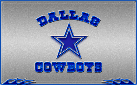 cowboys rule - metal, dallas, blue, cowboys