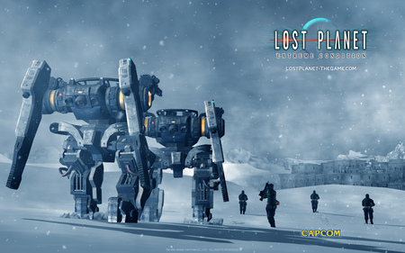 Ice Planet - lost planet, hd, ice, game, adventure