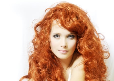 Lovely Face - people, beautiful, models, lovely, hair, celebrity, red hair, red, face