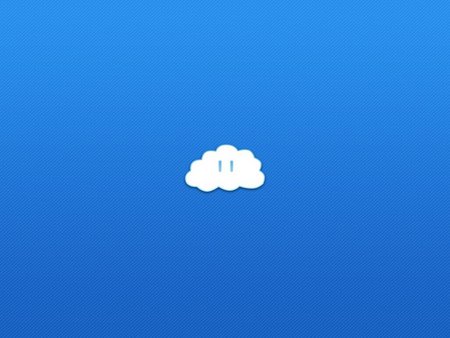 Nube - cloud, abstract, art, blue