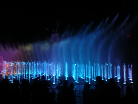 world of color - fun, loved it, wet, beautiful