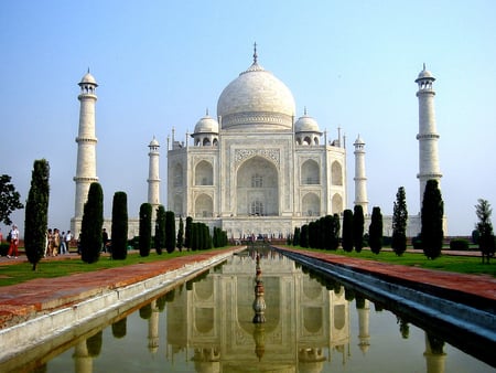 Taj Mahal - india, architecture, taj mahal, building