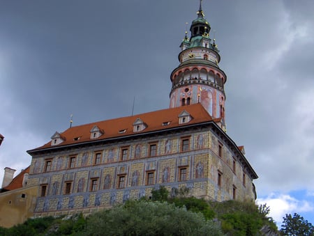 Castle and Palace of Cesky Krumlov - medieval, castle, cesky krumlov, palace