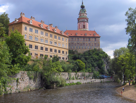 Castle and Palace of Cesky Krumlov - palace, cesky krumlov, castle, medieval