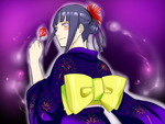 hinata-sama with kimono