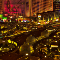 LAS VEGAS at NIGHT