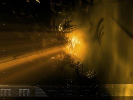 abstract - abstract, yellow, cg, 3d