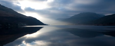 Scotland - Loch Long - lochs, lakes, loch long, scotland