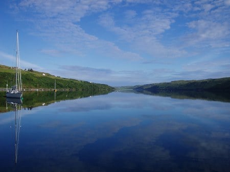 Scotland - Loch Harport - lochs, loch, scotland, lakes