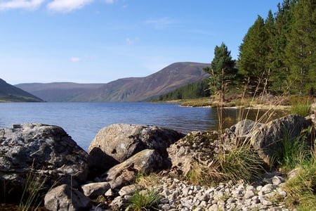 Scotland - Loch Glass - lakes, lochs, scotland, loch