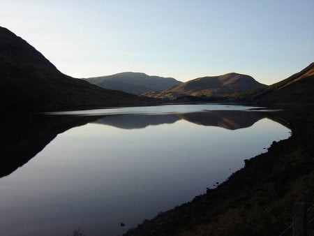 Loch Beannacharain - lakes, gallic, scenery, lochs, scotland