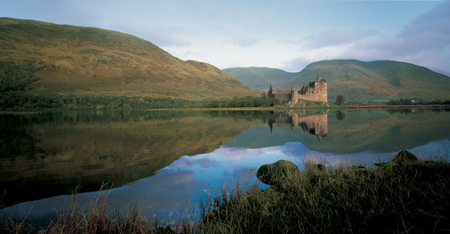 Scotland - Loch Awe & Kilchurn Castle - lochs, scotland, scenery, castles