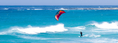 Wind Surfer - fun, wind, blue, waves, ocean, surfer