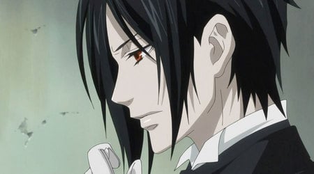 black butler - black butler, black, goth, anime