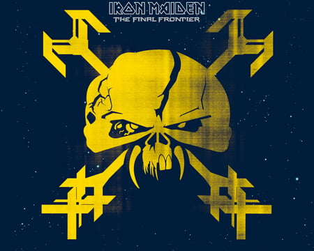 Iron Maiden - Final Frontier - skull, heavy, metal, eddie, music, band, iron, final, logo, cross, iron maiden, frontier, maiden