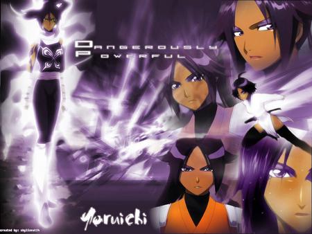 Yoruichi Shunko - beauty, sexy, hot, beautifull, purple hair, anime girl, purple, shunko, yoruichi, cute, babe