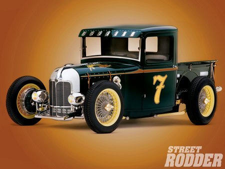 Hotrod Pickup - ford, pickup, 1932, custom