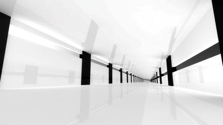 coolest balck and white picture - room, abstract, black, cg