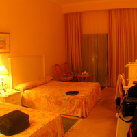 Grand Azur Hotel room