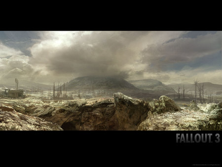 Fallout 3 - 3, fall, out, landscape