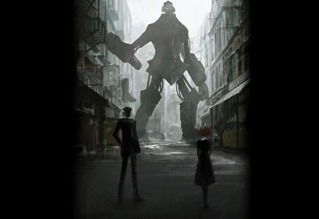 giant Robot - big, machine, view, robot