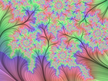 Pastel fractal