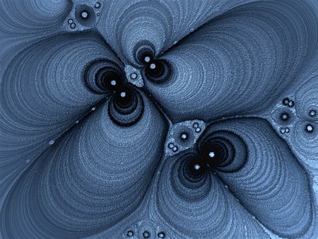 Metal swirly - circular, metal, grys, fractal, swirls