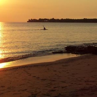 Sunrise on the beach