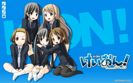 K_ON - k-on, anime, blue, beautiful