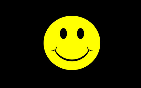 smiley face - face, abstract, yellow, cg