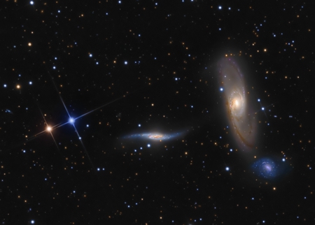 Arp 286 - ngc 5566, milky way, stars, virgo, arp 286, galaxies, space