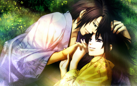 Hakuouki Shinsengumi Kitan - souji okita, love, chizuru yukimura, couple