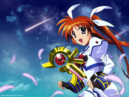 Nanoha Takamachi - nanoha, mahou, mahou shoujo lyrical nanoha, shoujo