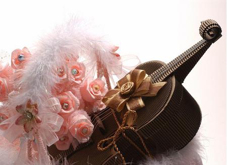 wedding gift - guitar, flower, song, dream