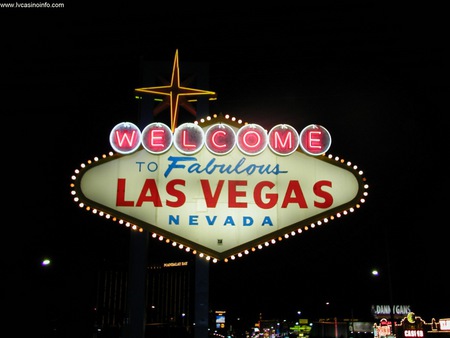 Las Vegas - sign, nevada, night, vegas