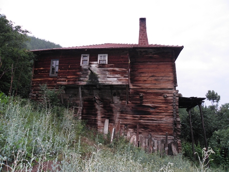 Village house - former, board, home, house