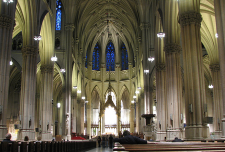 St Patricks Cathedral in NY - cathedral, st patrick, catholic, irish