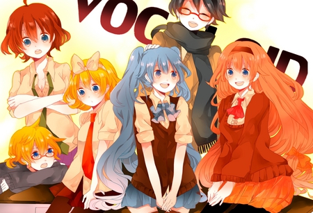 Vocaloid - vocaloid, kagamine rin, kaito, meiko, megurine luka, kagamine len, hatsune miku